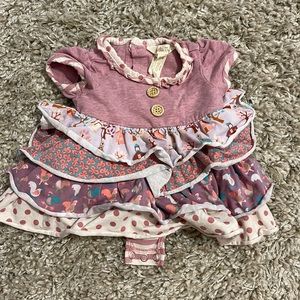 Matilda Jane ruffled bodysuit dress